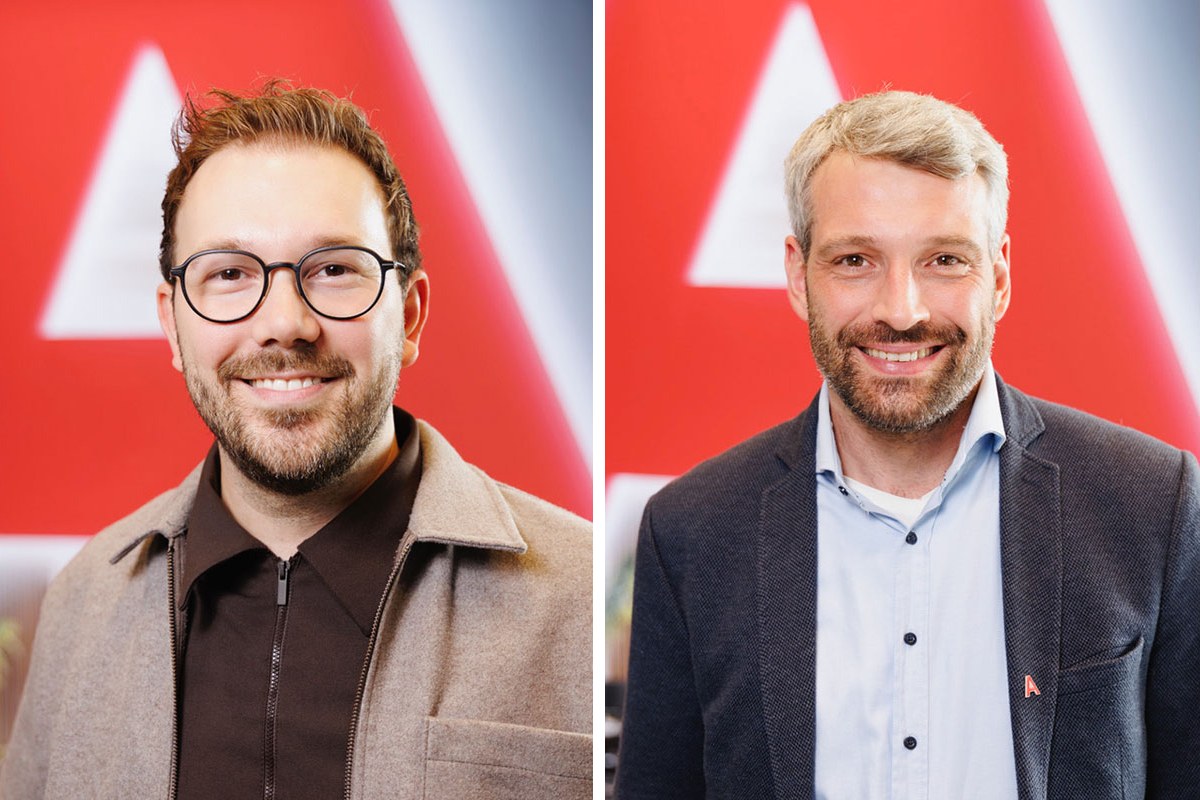 Jan Pahnke links und Jan-Hendrik Wittenberg, neue Bereichsleiter bei ASSMANN