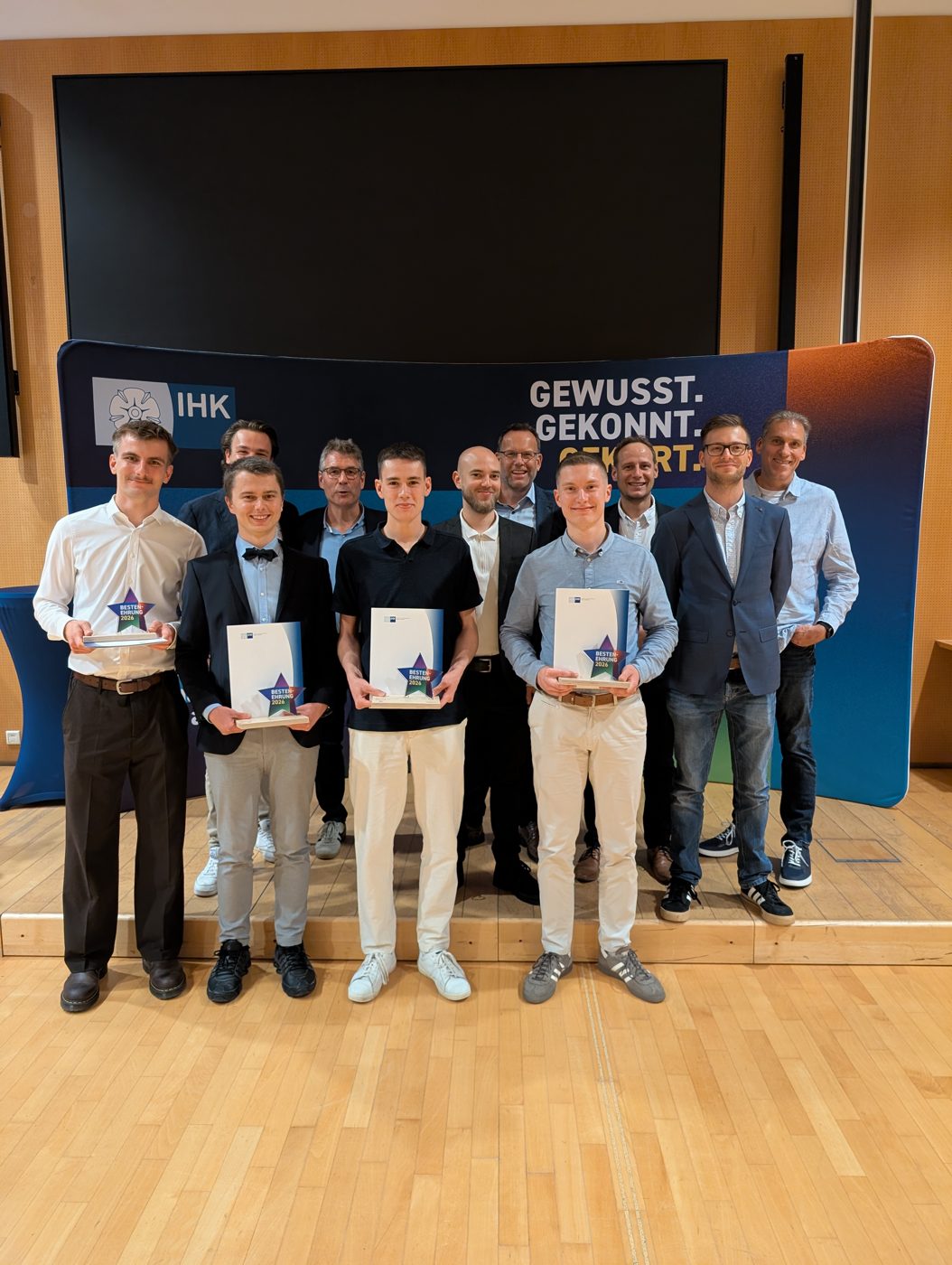 Team Weidmüller mit Auszeichnungen bei der IHK-Bestenehrung